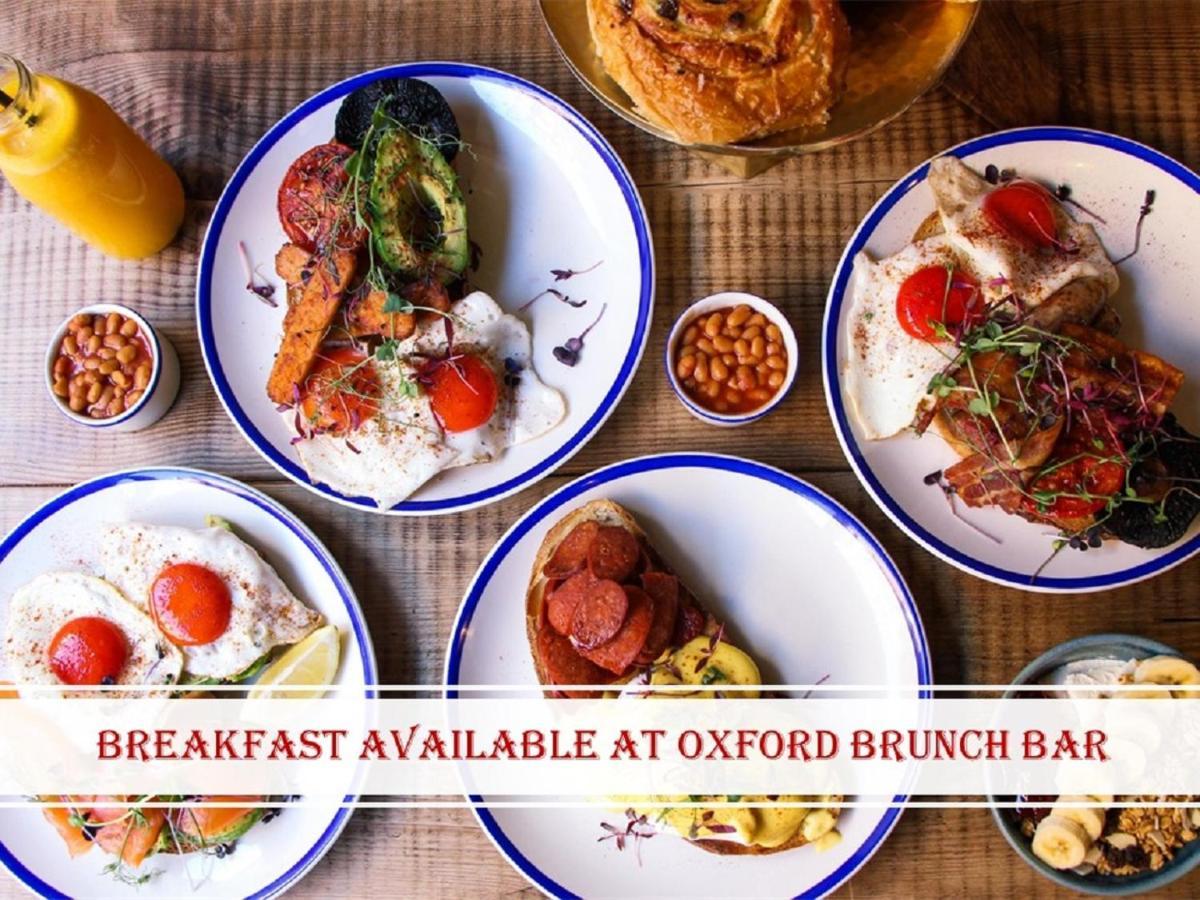 The George Street Hotel Oxford Exteriér fotografie Breakfast at Oxford Brunch Bar